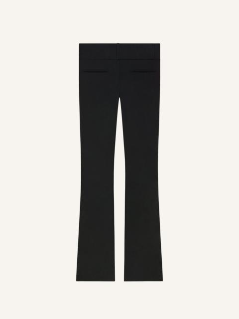 BELTED  BOOTCUT PANTS