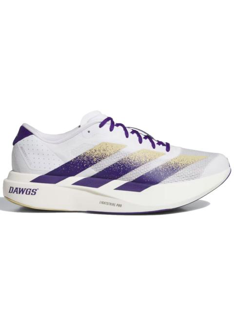 Adidas | Ncaa x University Of Washington Adizero EVO SL Shoes 'Cloud White / Team College Purple / T