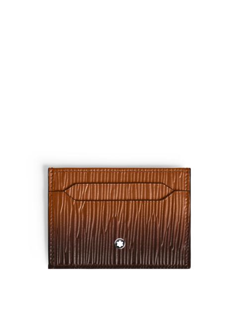CARD HOLDER 5CC IN CORTECCIA SFUMATO LEATHER