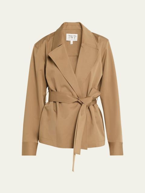 Wrap Me Up Short Belted Coat