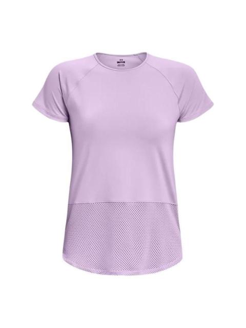 (WMNS) Under Armour Breathelux Tee 'Light Purple' 1370867-566