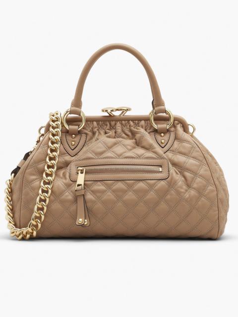 RE-EDITION QUILTED LEATHER STAM BAG