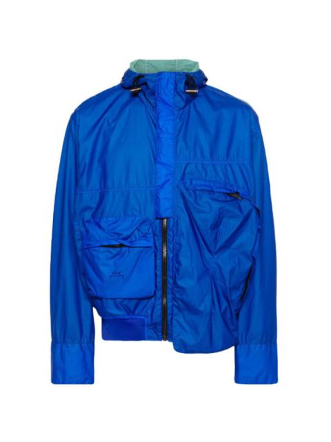 Aysmetric Jacket 'Volt Blue'