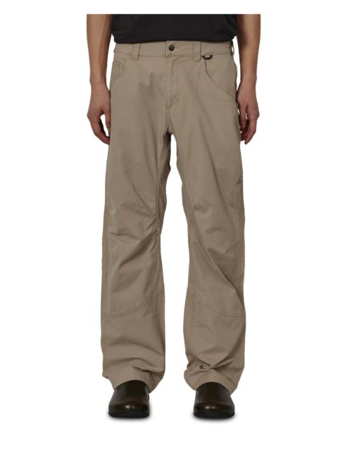 Crimp Shaped Cotton Pants