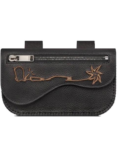 Dior x CACTUS JACK Saddle Arm Pouch Black