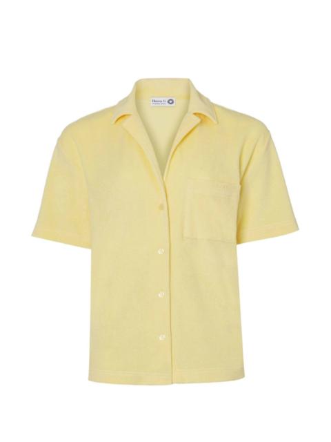 Towelling resort shirt