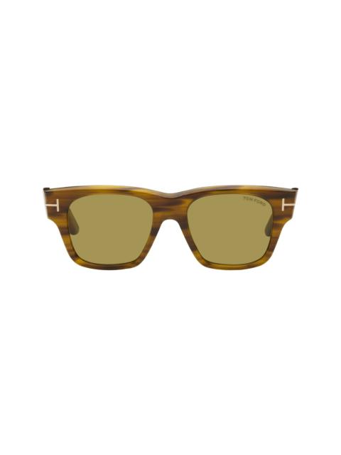 Brown Caine Sunglasses