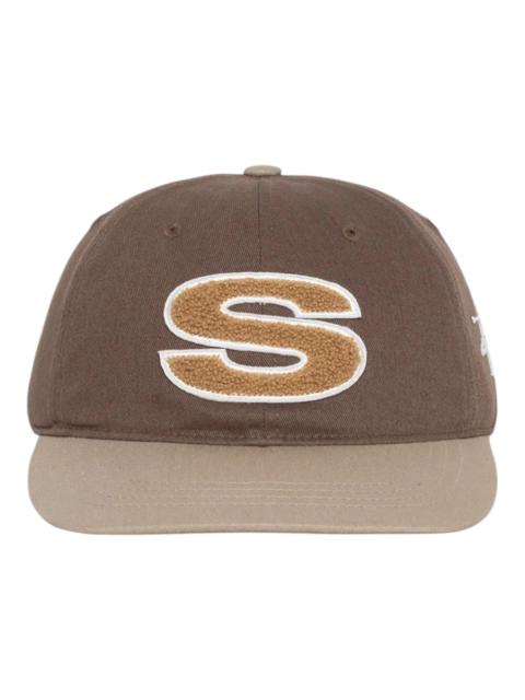 Stussy Low Pro Chenille S Strapback Hat Brown
