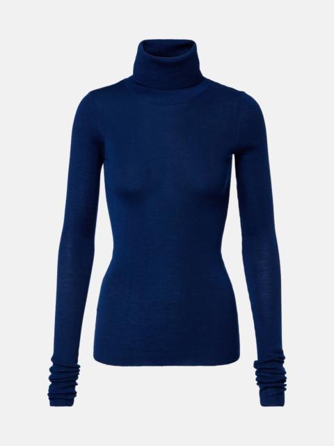 Utica wool and cotton turtleneck sweater