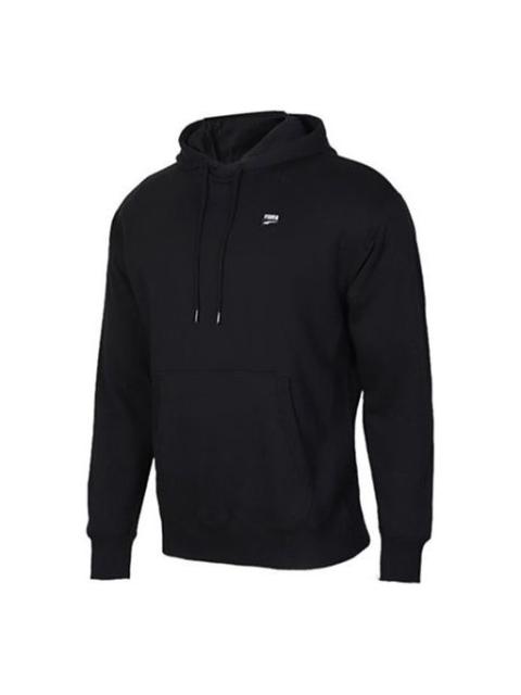 PUMA Downtown Pull Over Hoodie Black 596002-01