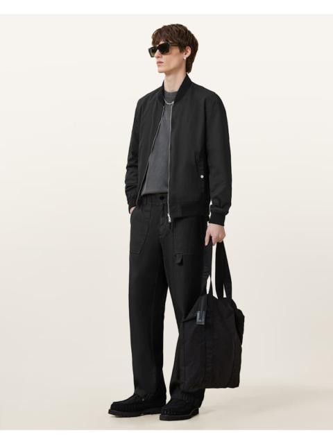 BASSETT REVERSIBLE RAMSKULL BOMBER JACKET