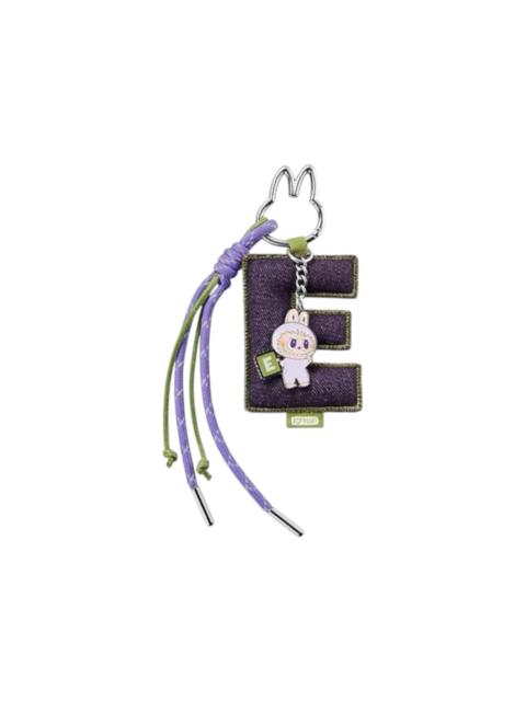 Pop Mart Labubu The Monsters Pin for Love Series "E" Letter Pendant