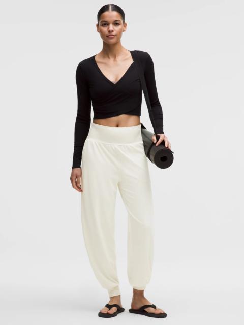 Rulu Drapey Oversized High-Rise Yoga Jogger