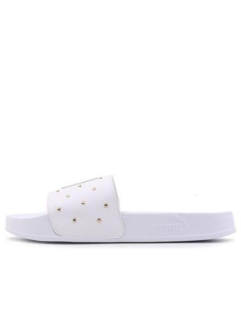 (WMNS) PUMA Leadcat Studs Slide White 369405-02