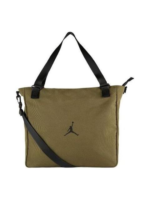Air Jordan Utility Tote 15" Laptop Bag 'Army Green' DM0520-222