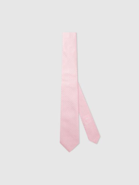 GG silk jacquard tie
