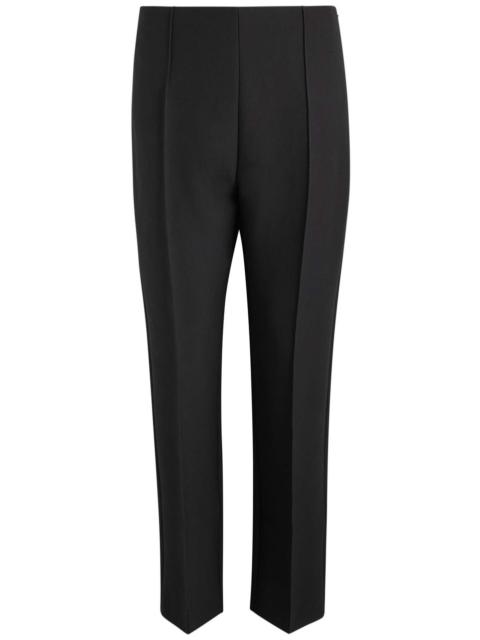 Roland Mouret Pintuck Crepe Trousers
