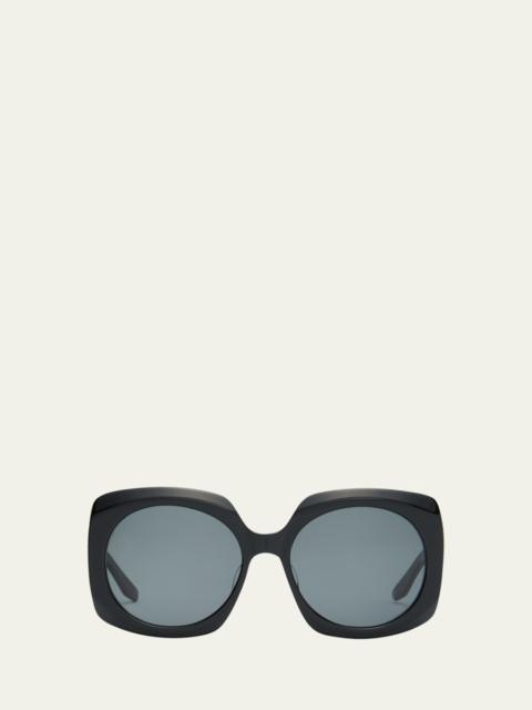 x Sarah Hoover Delia Acetate Square Sunglasses