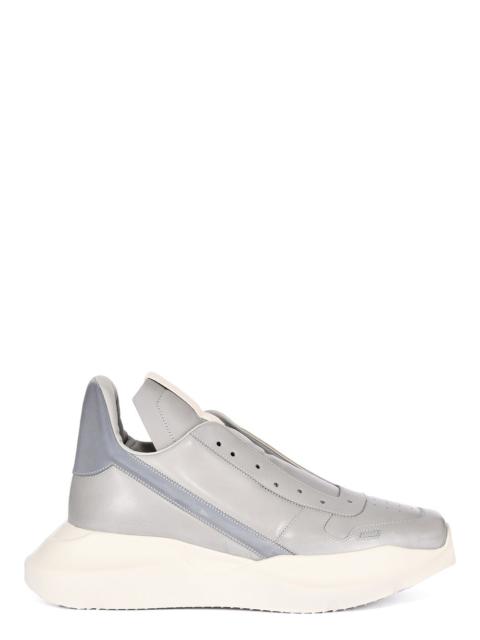 multi-panel lace-up sneakers