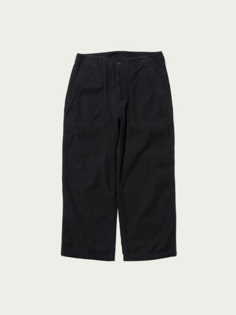 MIL Utility Trousers Reversed Sateen - Black