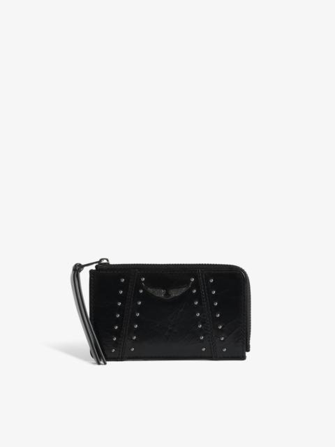 ZV Card Vintage Patent Studs Cardholder