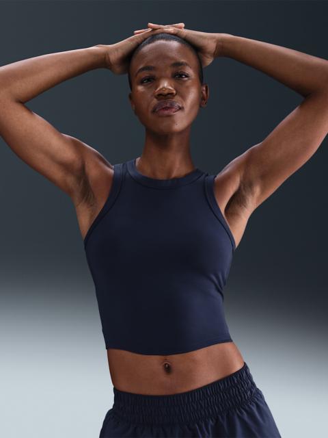 Nike One Fitted Women's Dri-FIT Cropped Tank Top