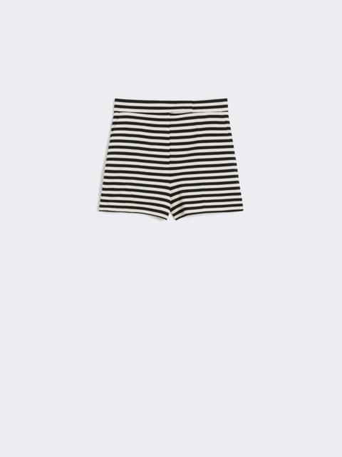ONIRICA Striped jersey shorts