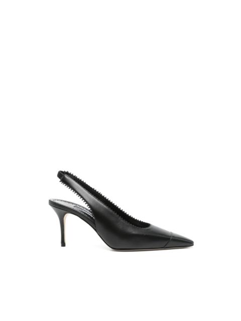 70mm slingback pumps