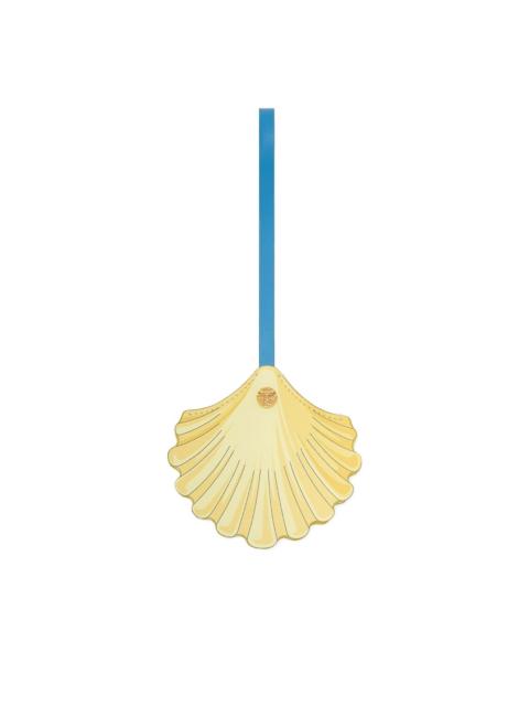 Seashell leather charm