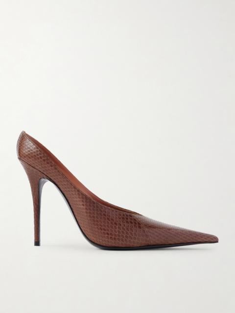 Anok Snake Pumps