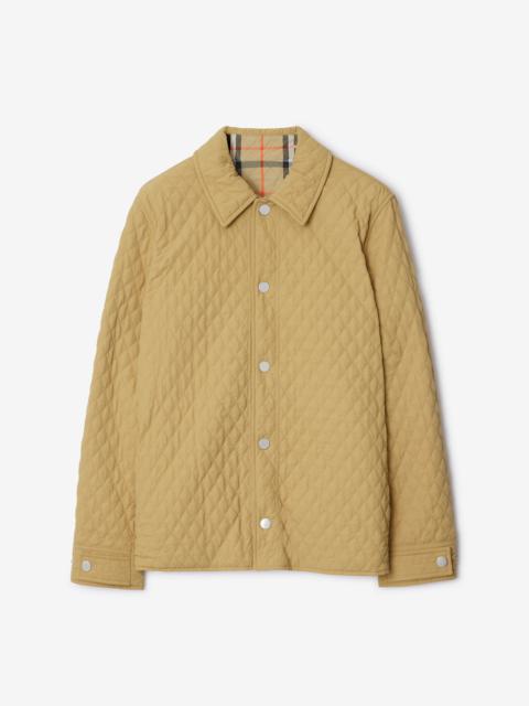 Reversible Quilted Nylon Jacket