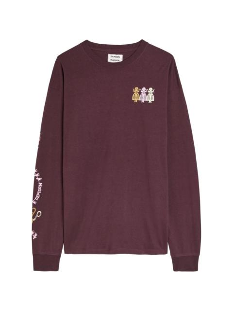 Paper Cut Gals graphic T-shirt