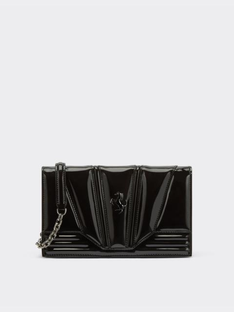 Ferrari GT bag in patent leather with chain