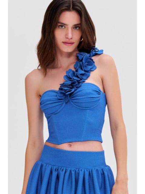 MERIAN KNIT ONE SHOULDER TOP