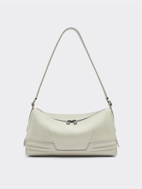Ferrari GT soft shoulder bag in nubuck leather