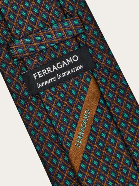 Jacquard tie