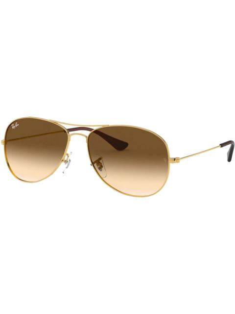 Ray-Ban Cockpit Sunglasses Polished Gold/Brown (RB3362)