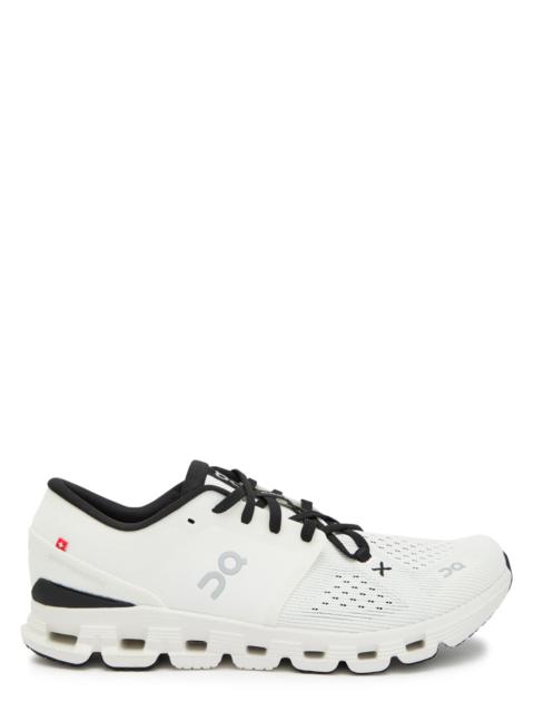 ON Cloud X 4 Panelled Mesh-knit Sneakers