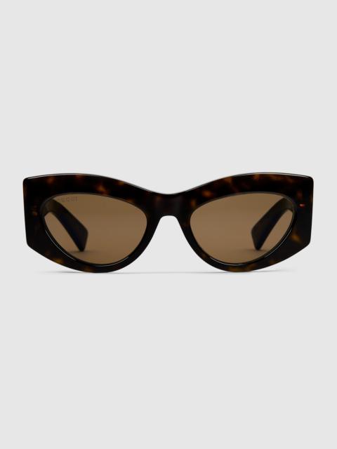 Cat-eye frame sunglasses