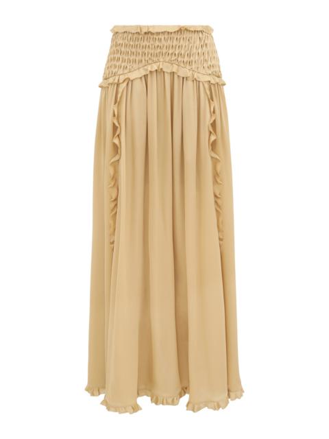 HYPNOTIC SATIN MAXI SKIRT