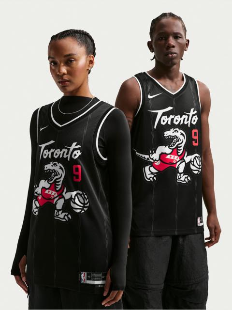 RJ Barrett Toronto Raptors City Edition Men's Nike NBA Swingman Jersey