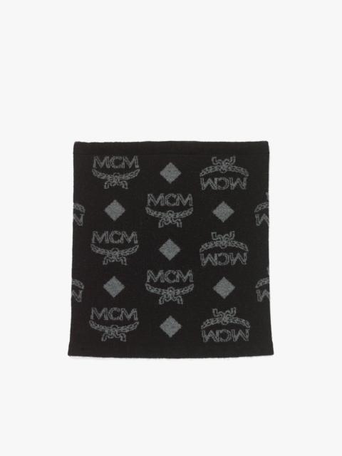 Neck Warmer in Monogram Wool Jacquard