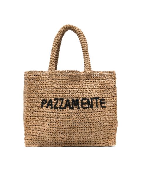 straw tote bag