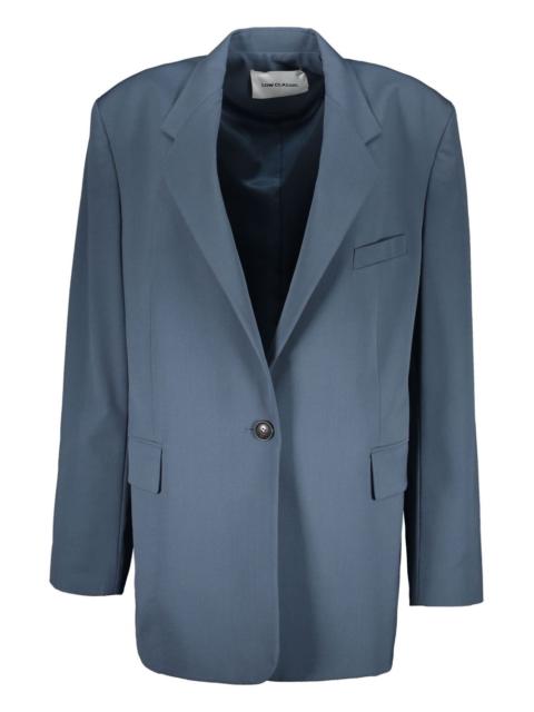 single-breasted blazer