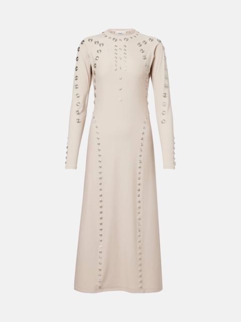 Embellished midi dress