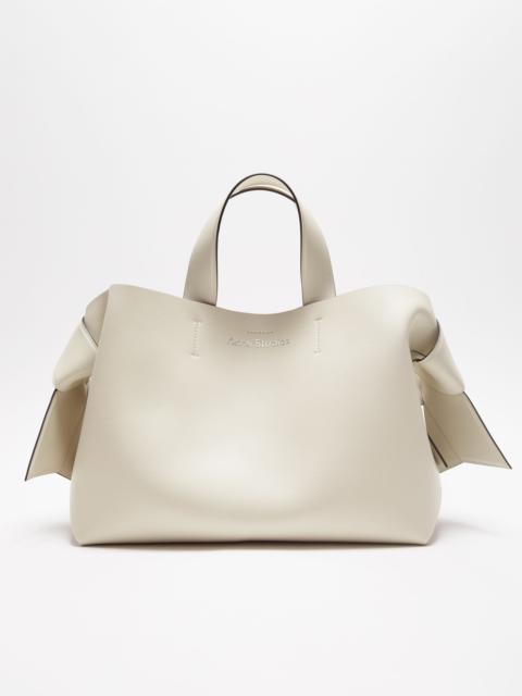 Musubi midi tote - White/black
