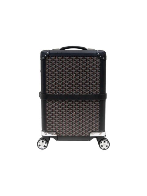 Goyard Aba Bourget Suitcase Goyardine Black