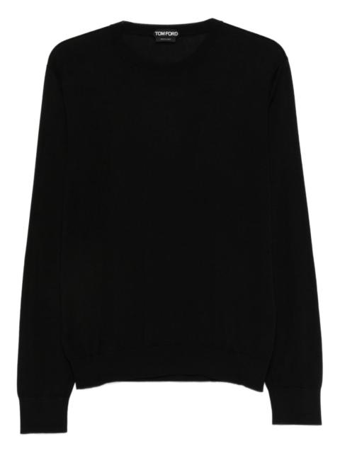 crew-neck top