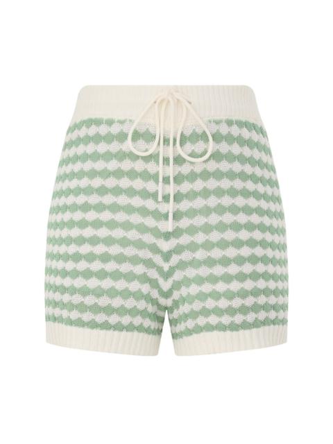 EVERLEY SCALLOP KNIT SHORT