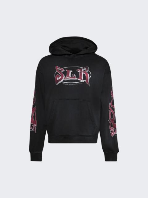 Summerland Racing Crystal Hoodie Aged Black